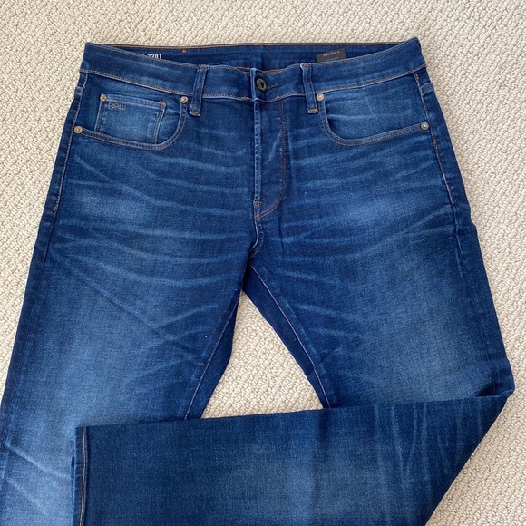 🚫SOLD🚫 G-Star 3301 Slim Men’s Jeans - Picture 2 of 4
